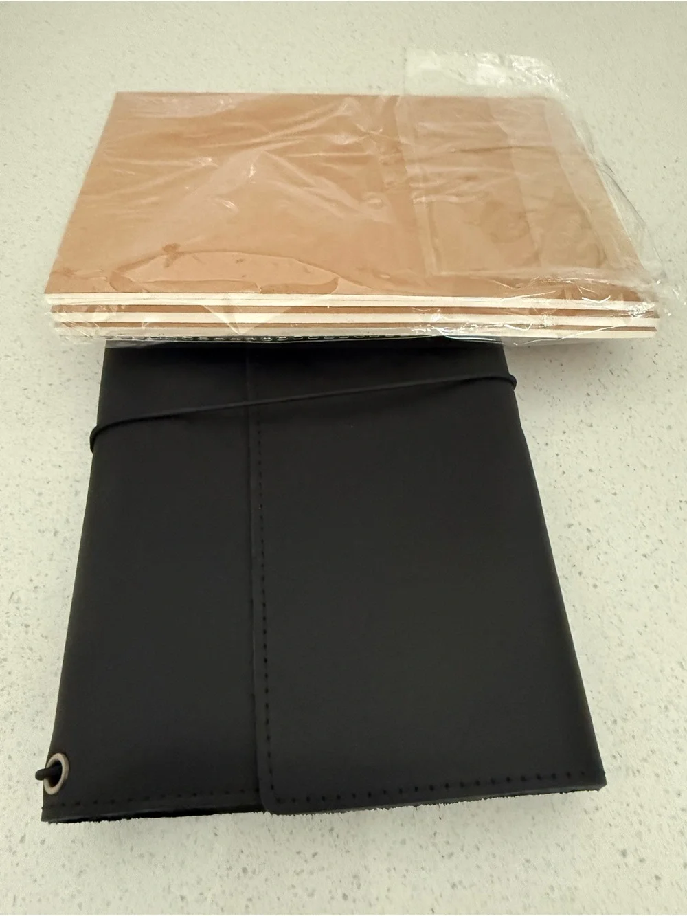 4 Pcs A5 Leather Travelers Journal Notebook Cover Set Genuine Leather